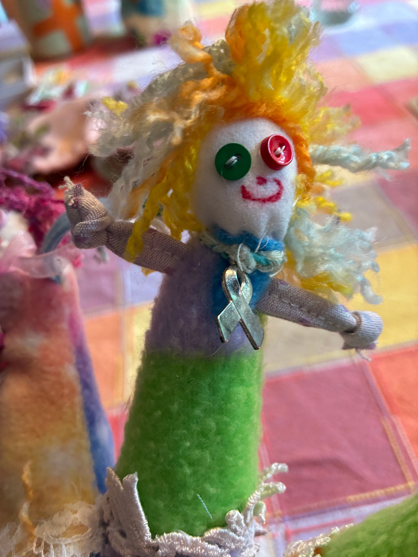 Scrapette Finger Puppet
